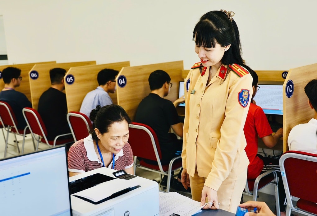 Điểm mới trong thi sát hạch lái xe ở Hà Nội - 1