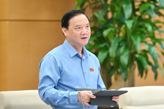 Phó chủ tịch Quốc hội Nguyễn Khắc Định. Ảnh: Cổng TTĐT Quốc hội