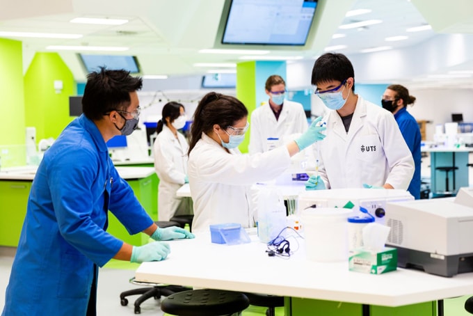 Sinh viên Đại học Công nghệ Sydney. Ảnh: UTS