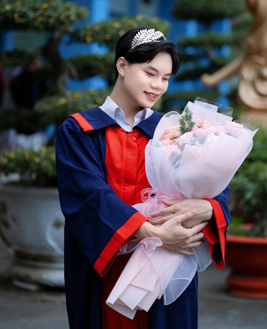 Chàng trai duy nhất đậu ngành mầm non tiết lộ lý do chọn nghề - 1