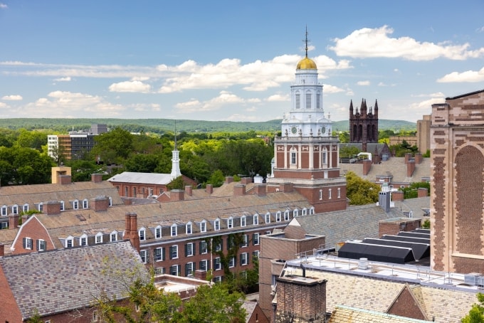 Khuôn viên Đại học Yale, Mỹ. Ảnh: Yale University Fanpage