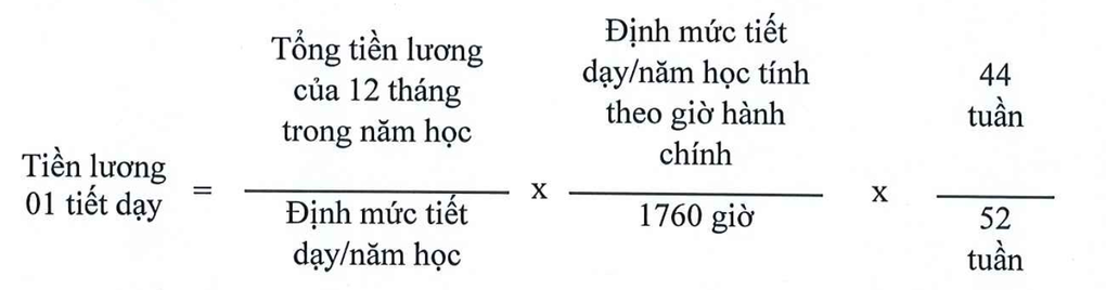 Một tiết dạy thêm của giáo viên được trả gấp rưỡi thù lao theo quy định mới - 2