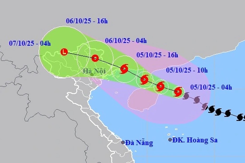 Các trường ở Hải Phòng tự quyết định cho học sinh nghỉ khi bão Matmo - 1