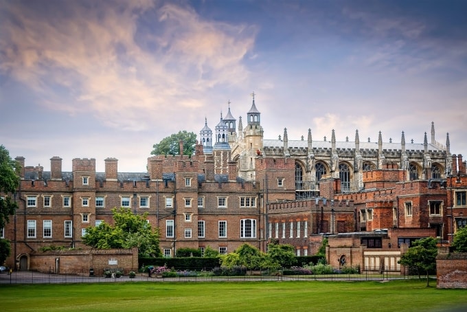 Trường nội trú tư thục Eton ở Windsor, nơi nhiều Thủ tướng Anh từng theo học. Ảnh: Eton College
