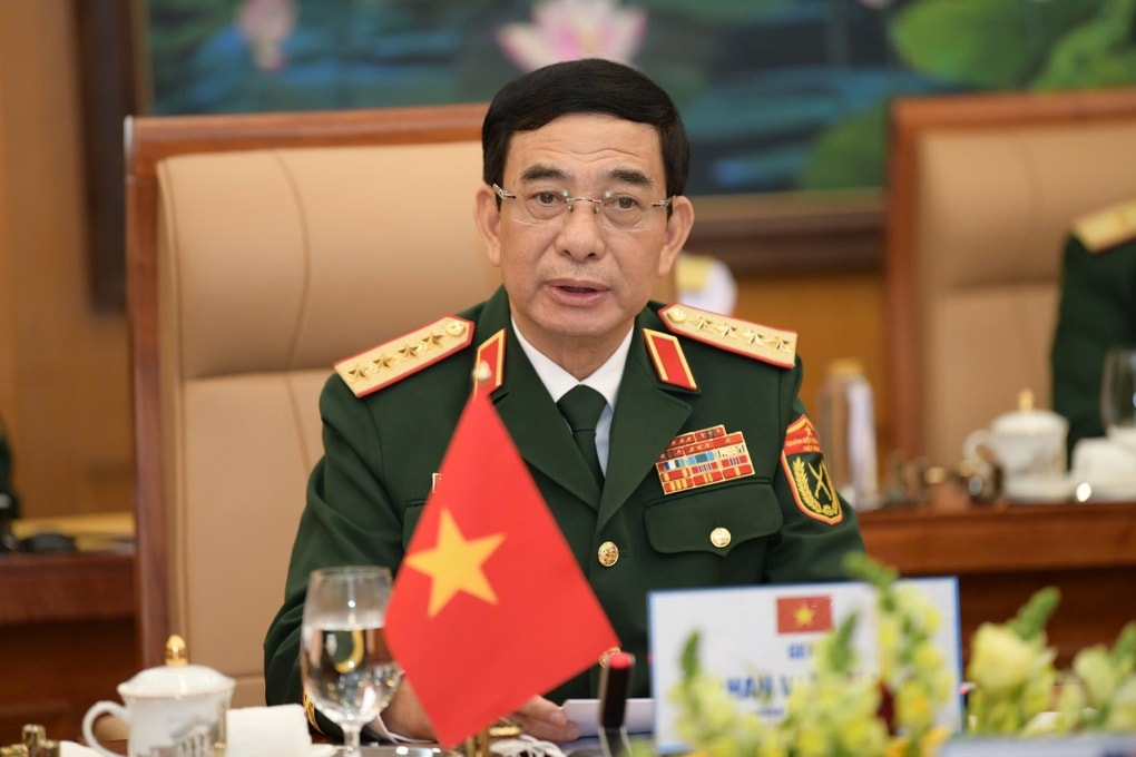 Đại tướng Phan Văn Giang chủ trì lễ đón Bộ trưởng Chiến tranh Mỹ - 3