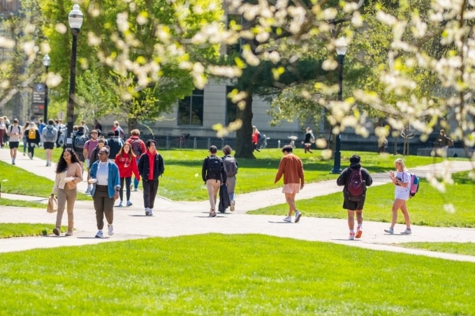 Khuôn viên Đại học Ohio State. Ảnh: Fanpage The Ohio State University