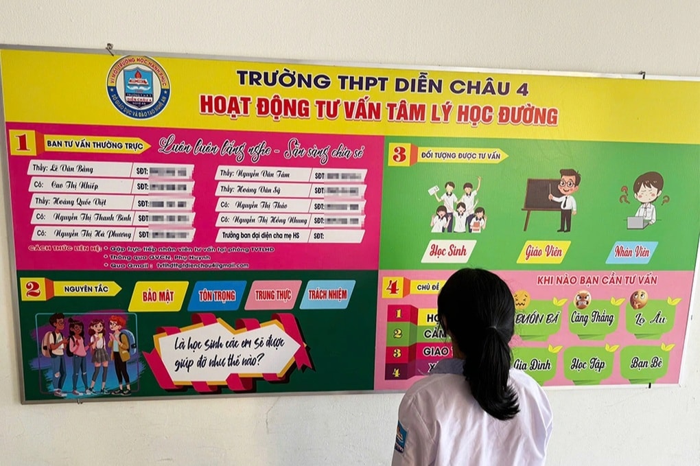 Đừng để học sinh “không biết, chưa nghe” đến tổ tư vấn tâm lý học đường - 1