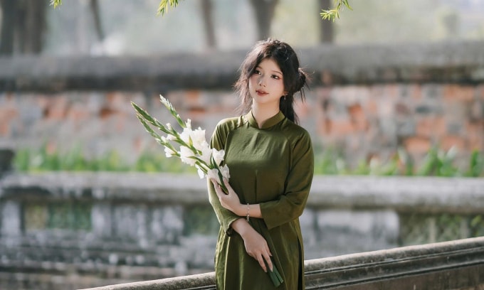 Nguyễn Vũ Hà Linh, học sinh THPT chuyên Hà Nội - Amsterdam. Ảnh: Nhân vật cung cấp