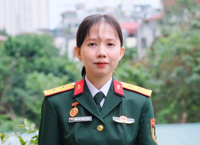 Trần Thị Thanh Thoại trong ngày tốt nghiệp. Ảnh: Dương Tâm