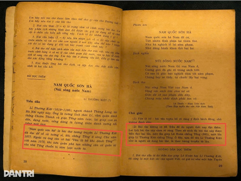 Nam quốc sơn hà, tác phẩm quen thuộc nhưng nhiều tranh luận - 2