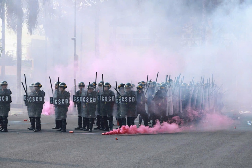 Trường ĐH An ninh Nhân dân huấn luyện bảo vệ Đại hội lần thứ XIV của Đảng - 3