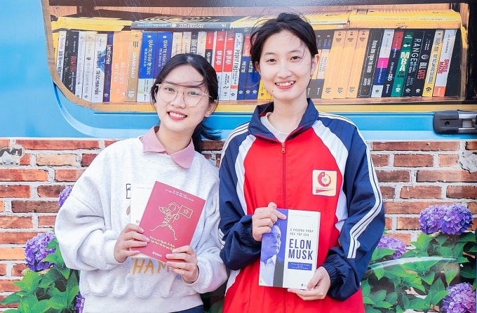 Sinh viên Đại học Công nghiệp Hà Nội tại hội sáng, tháng 11/2025. Ảnh: Fanpage nhà trường