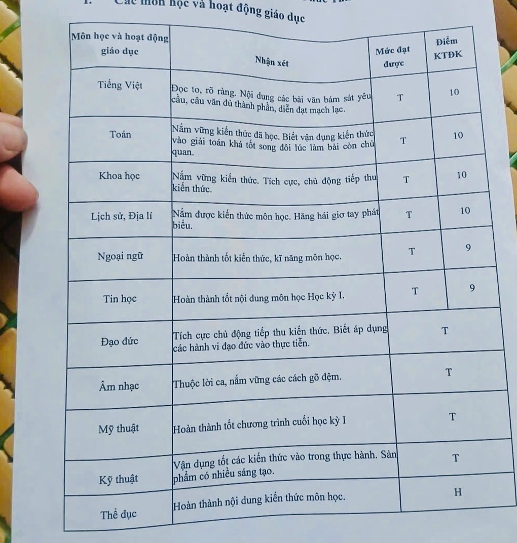 Chữ “H” trong kết quả học tập của con khiến nhiều phụ huynh lo lắng là gì? - 3
