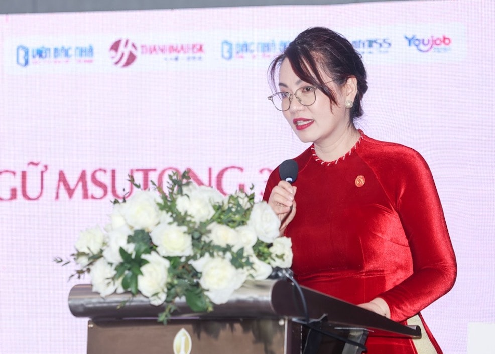 TS Trần Thị Thanh Mai – Viện trưởng Viện Nghiên cứu Ứng dụng Ngôn ngữ Bác Nhã, Nhà sáng lập Hệ thống Tiếng Trung Thanhmaihsk. Ảnh: BTC