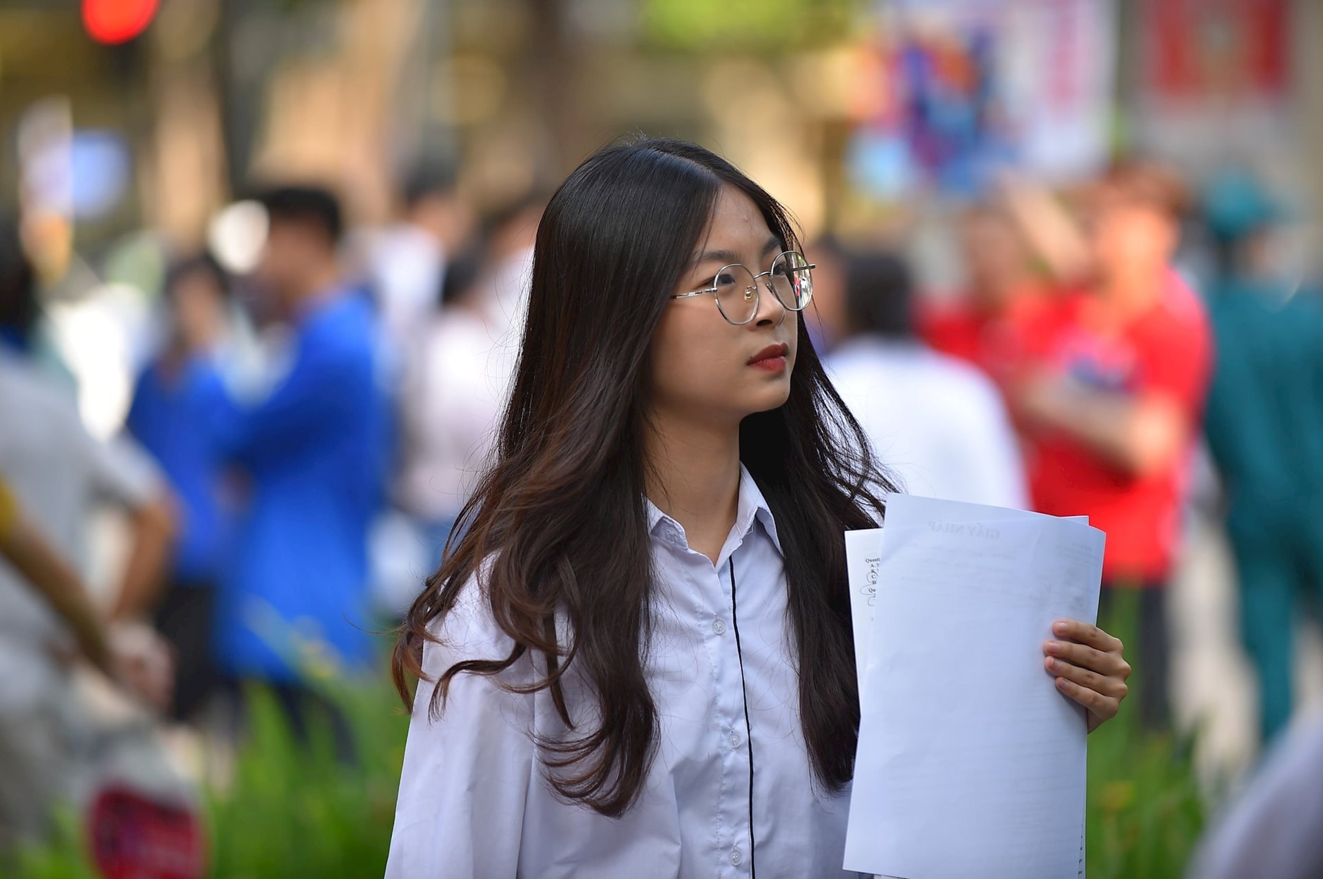 Thí sinh dự thi tốt nghiệp THPT. Ảnh: Trần Hiệp