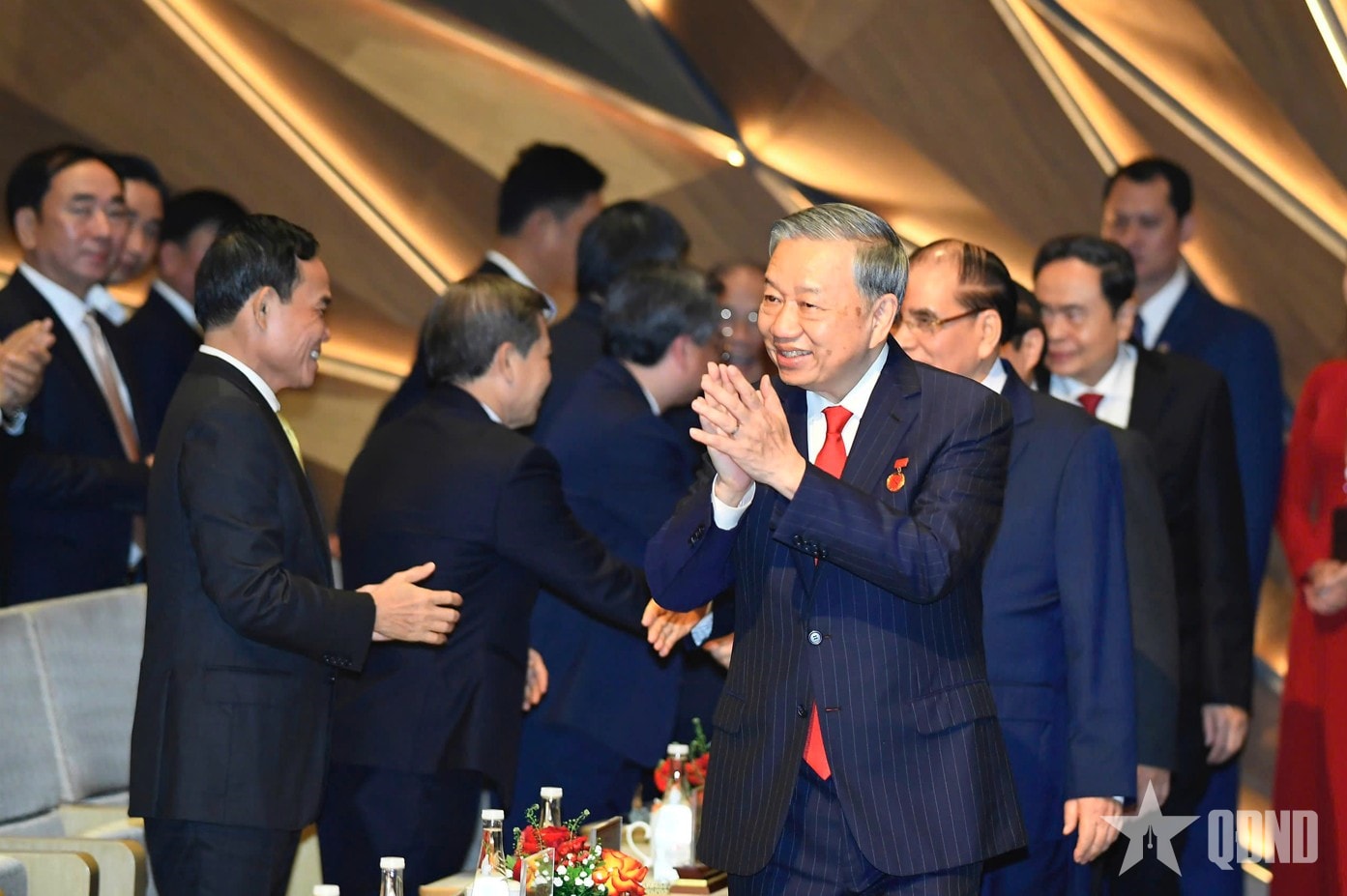 Tổng Bí thư Tô Lâm dự Lễ tuyên dương Bí thư chi bộ xuất sắc và trao Giải Búa liềm vàng lần thứ X năm 2025