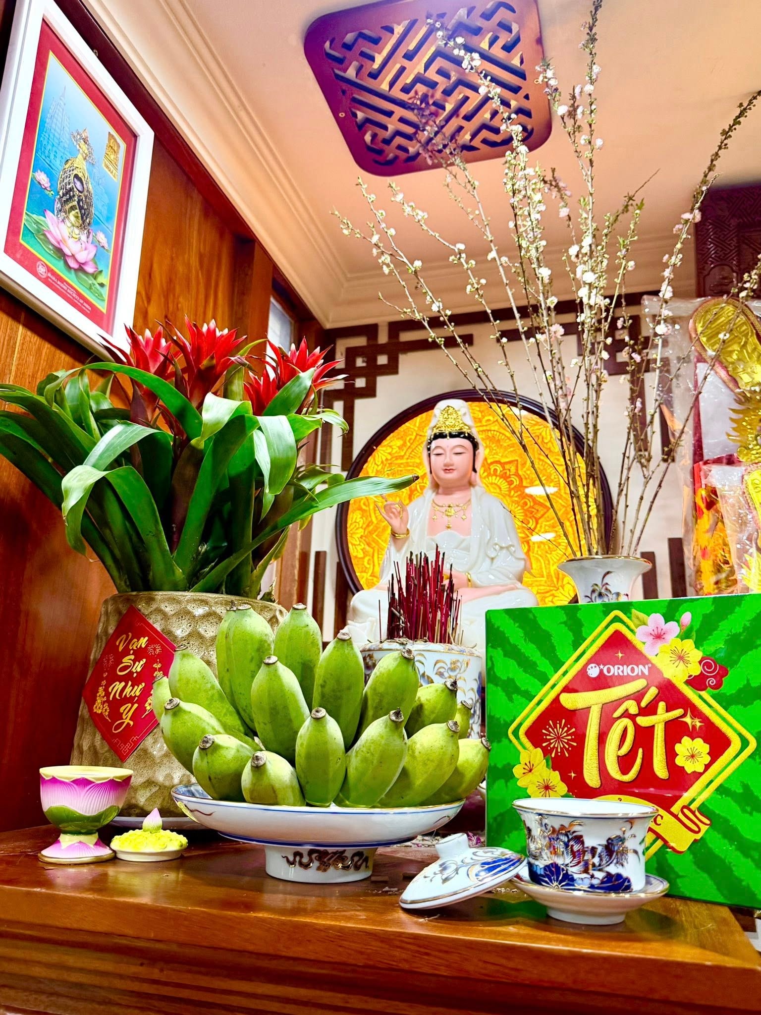 Điều đắt giá nhất trong nhà riêng của NSND Tự Long - Phó Giám đốc Nhà hát chèo Quân đội cận Tết- Ảnh 12.