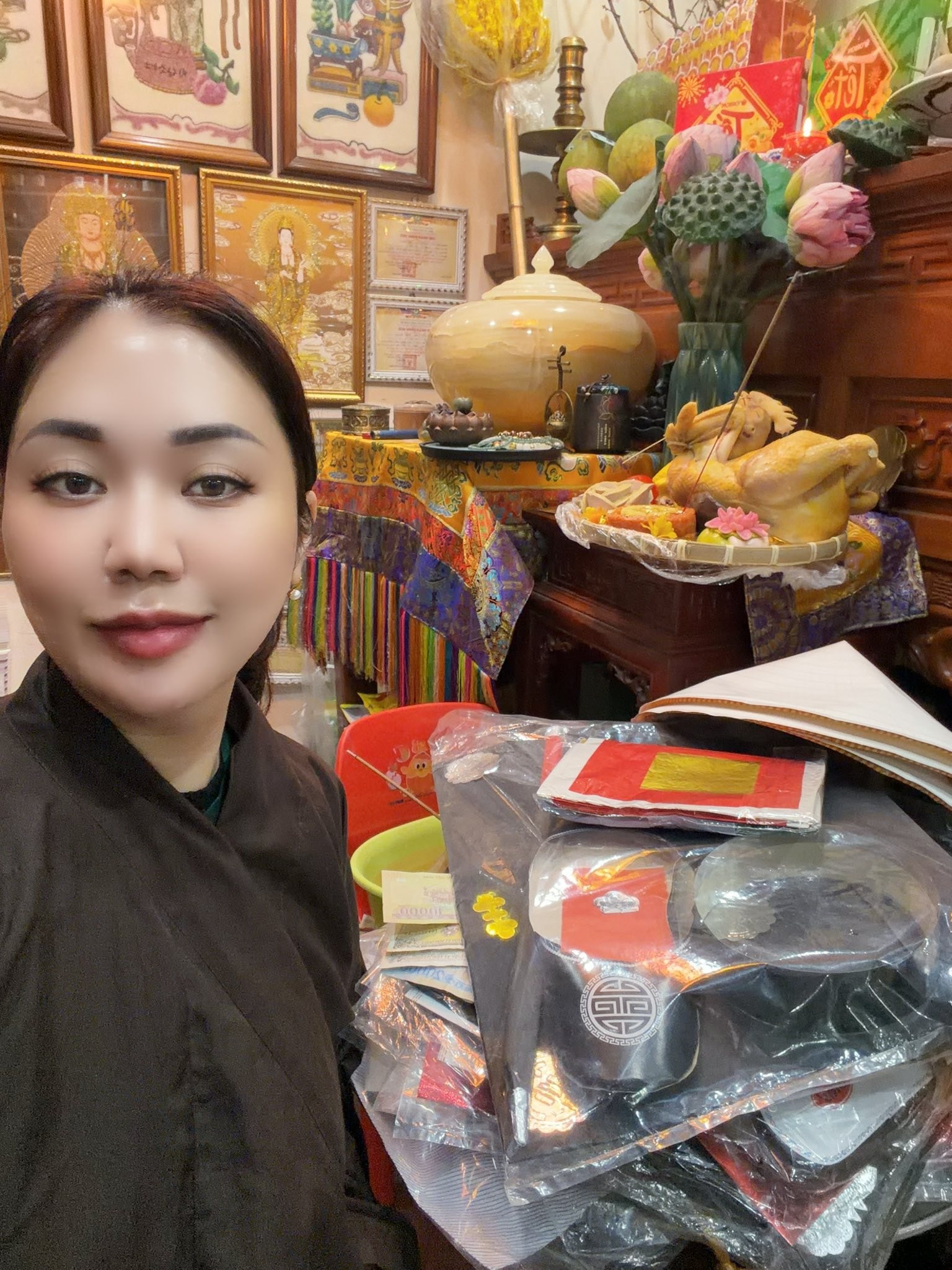 Điều đắt giá nhất trong nhà riêng của NSND Tự Long - Phó Giám đốc Nhà hát chèo Quân đội cận Tết- Ảnh 8.