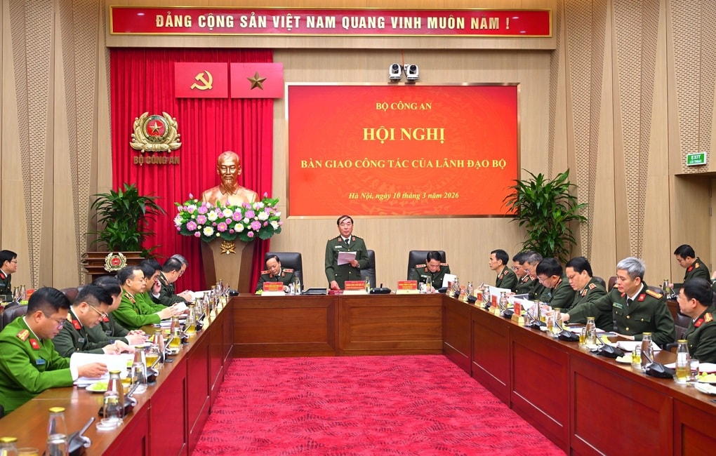 Thượng tướng Trần Quốc Tỏ bàn giao công tác Thứ trưởng Bộ Công an - 1