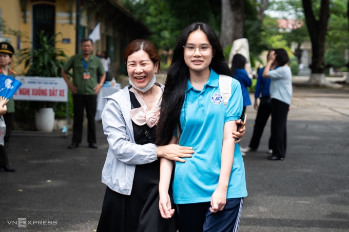 Học sinh thi lớp 10 ở Hà Nội năm 2025. Ảnh: Tùng Đinh