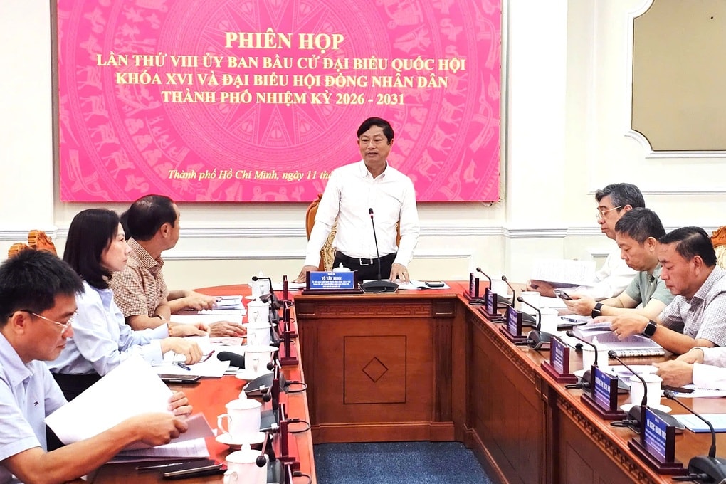 Thùng phiếu tại kỳ bầu cử sớm ở TPHCM đã được niêm phong chờ ngày kiểm - 1