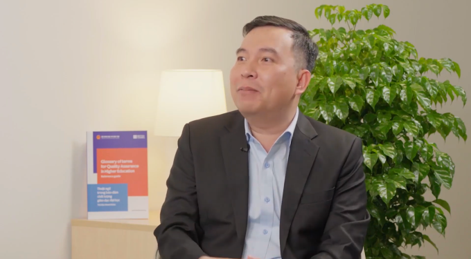 TS Nguyễn Huy Phúc, Trưởng phòng Khảo thí và Bảo đảm chất lượng giáo dục, Trường Đại học Công nghiệp TP HCM. Ảnh: British Council