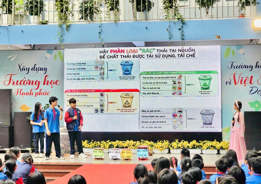 Nhiều bài học hữu ích về bảo vệ môi trường được lan tỏa tại chương trình. c4.jpg