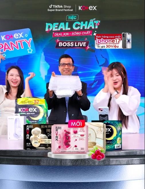CEO trực tiếp livestream bán hàng: Bước đi táo bạo phá vỡ “vùng cấm kỵ” của Kotex- Ảnh 3.