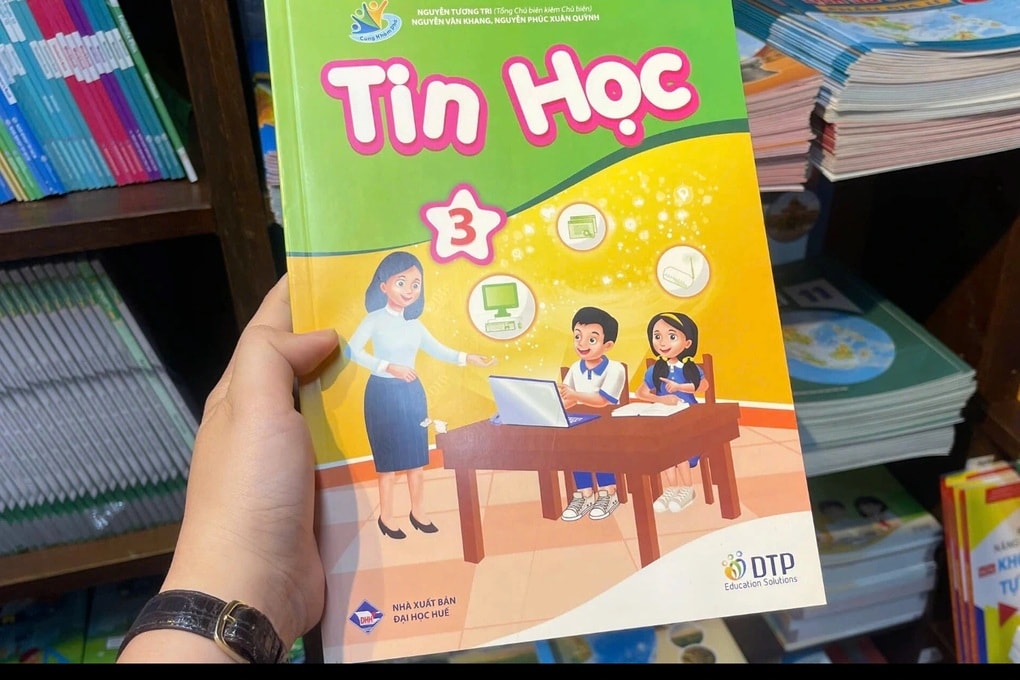 Thu hồi sách tin học lớp 3 có link dẫn đến web “đen” - 1
