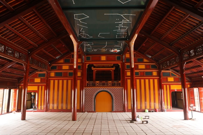 Nhà hát Duyệt Thị Đường sau khi được trùng tu. Ảnh: Võ Thạnh