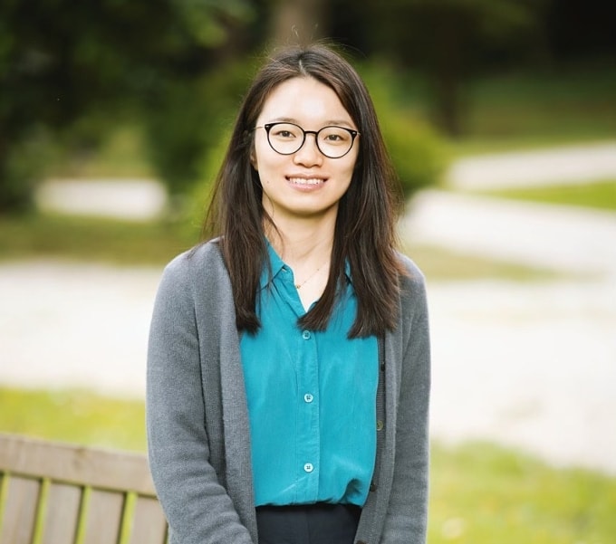 Nhà toán học Hong Wang. Ảnh: IHES Fanpage