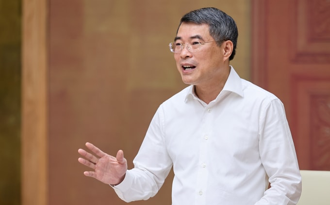 Thủ tướng Lê Minh Hưng làm việc với Bộ Xây dựng chiều 29/4. Ảnh: Nhật Bắc