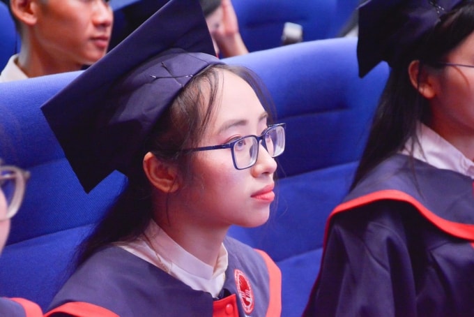 Sinh viên trường Đại học Sư phạm Hà Nội 2 trong lễ tốt nghiệp tháng 6/2025. Ảnh: Fanpage trường