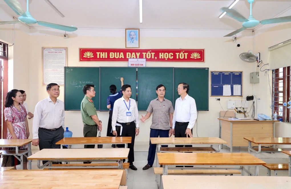 Nghệ An siết chặt công tác chuẩn bị kỳ thi vào lớp 10 - 3