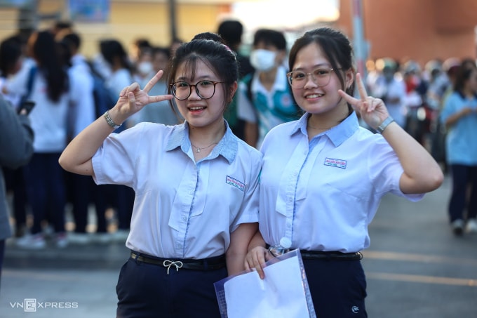 Thí sinh thi đánh giá năng lực Đại học Quốc gia TP HCM hồi tháng 4. Ảnh: Quỳnh Trần