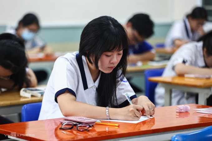 Đăng nhập vào MM886 Việt Nam TP HCM thi MM88dangnhap nhà cái World Cup 2026 THPT 2025. Ảnh: Quỳnh Trần