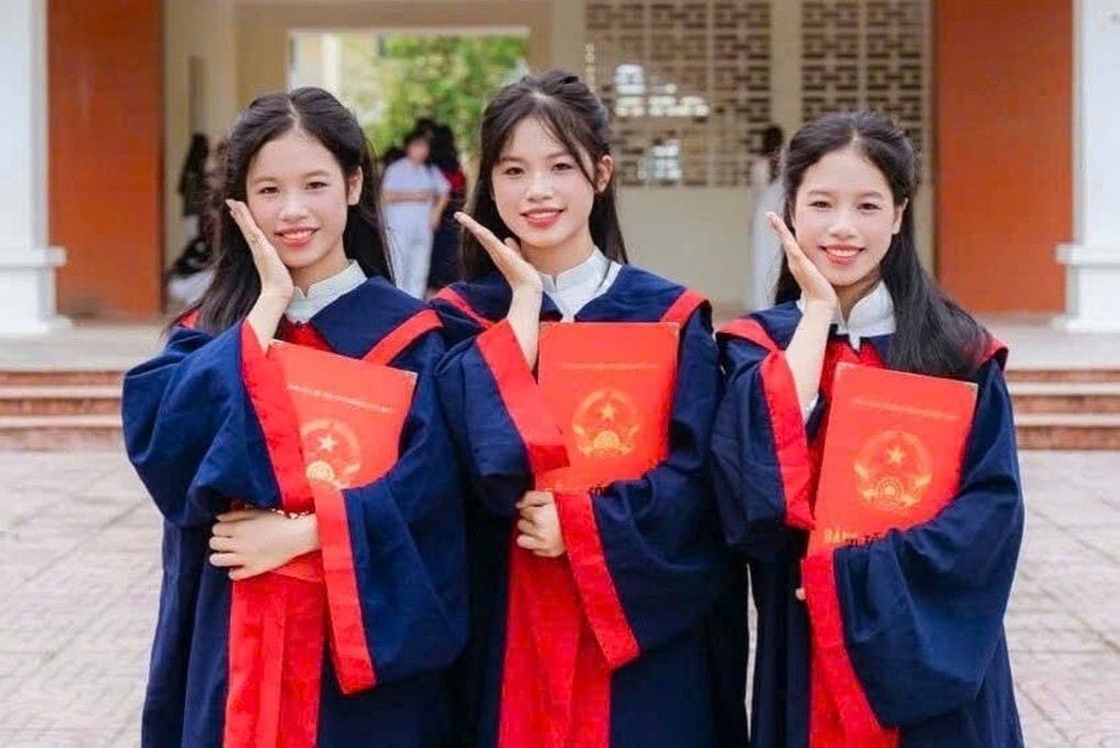 Gia đình có 3 con gái sinh 3 cùng đỗ trường chuyên danh tiếng - 4
