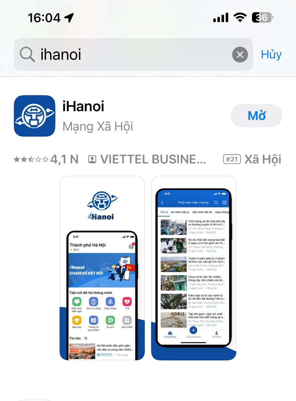 Hướng dẫn nhận và tra cứu điểm thi lớp 10 Hà Nội trên ứng dụng iHanoi - 1