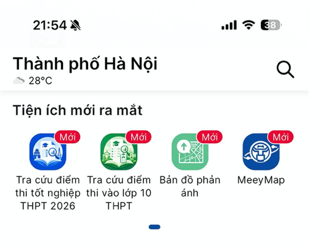 Hướng dẫn nhận và tra cứu điểm thi lớp 10 Hà Nội trên ứng dụng iHanoi - 2