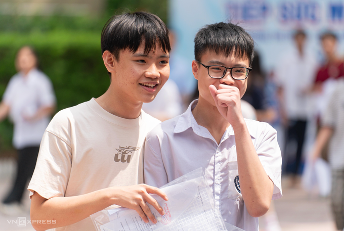 Học sinh Hà Nội thi lớp 10, tháng 5/2026. Ảnh: Hoàng Giang