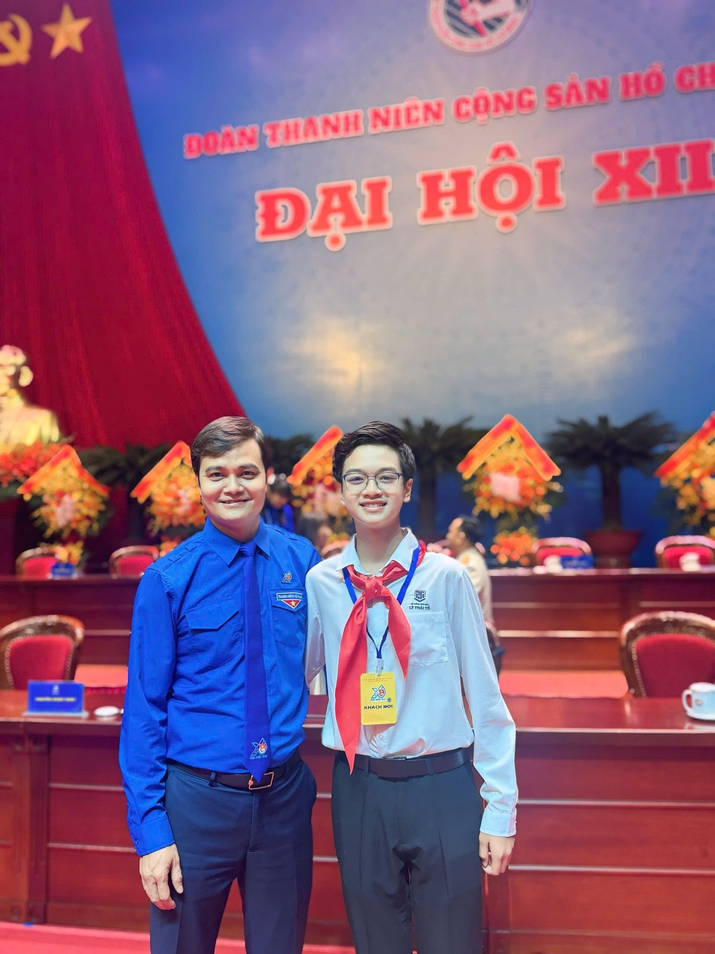 Nam sinh gây sốt tại Đại hội Đoàn: Em ước mơ trở thành nghệ sĩ tri thức - 2