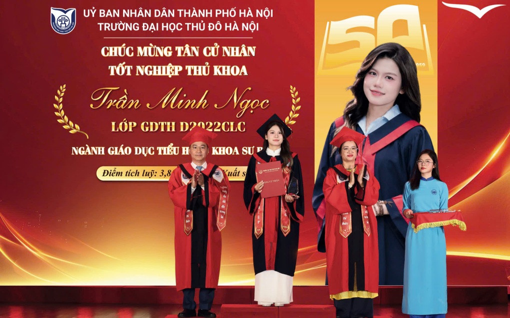 Sở hữu loạt thành tích đáng nể, nữ sinh giành thủ khoa đầu ra - 1