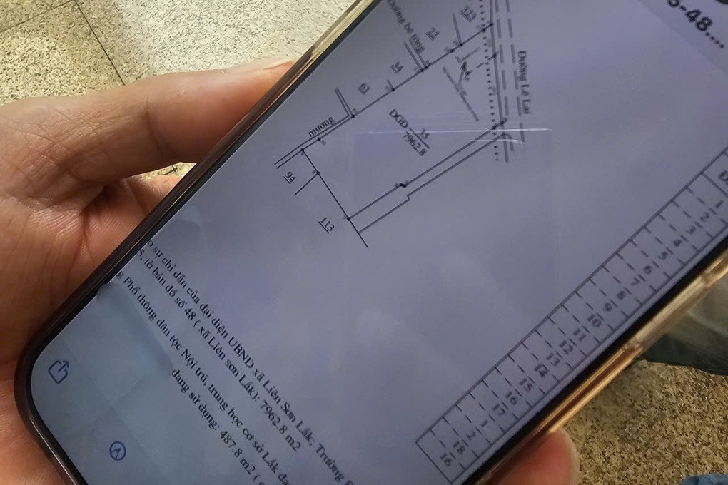 Nguyên hiệu trưởng chiếm 500m2 đất của trường: Bất ngờ lý do xin xây dựng - 3