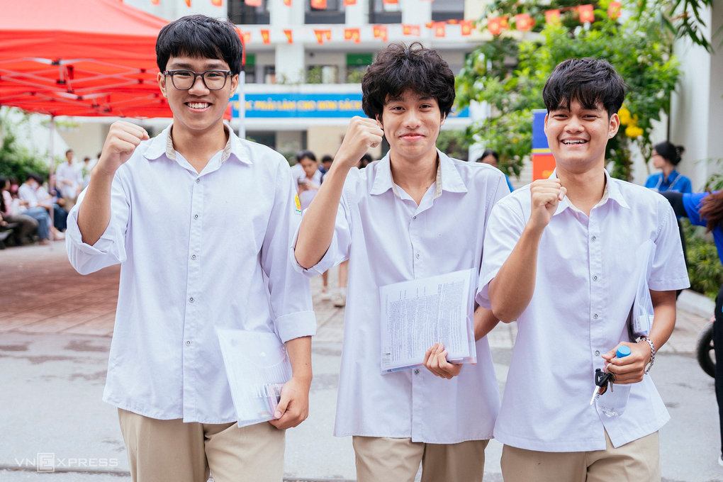 Học sinh Hà Nội thi tốt nghiệp THPT 2026. Ảnh: Tùng Đinh