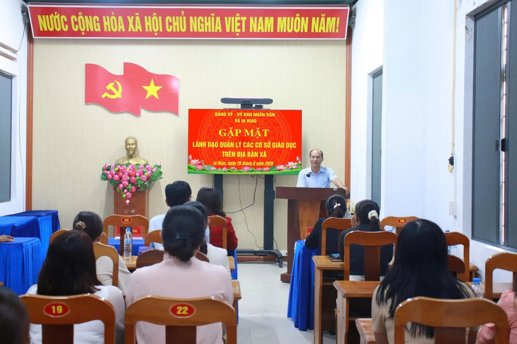 Nhiều hiệu trưởng, hiệu phó xin xuống chức, xã tiếp tục xem xét - 1