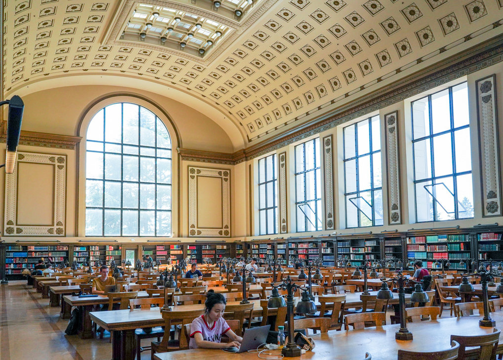Thư viện trường Đại học UC Berkeley, Mỹ. Ảnh: Website trường