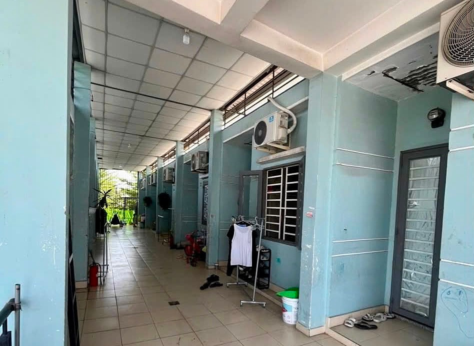Một dãy phòng trọ bình dân tại khu vực Bình Tân, TP HCM. Ảnh: Phương Uyên