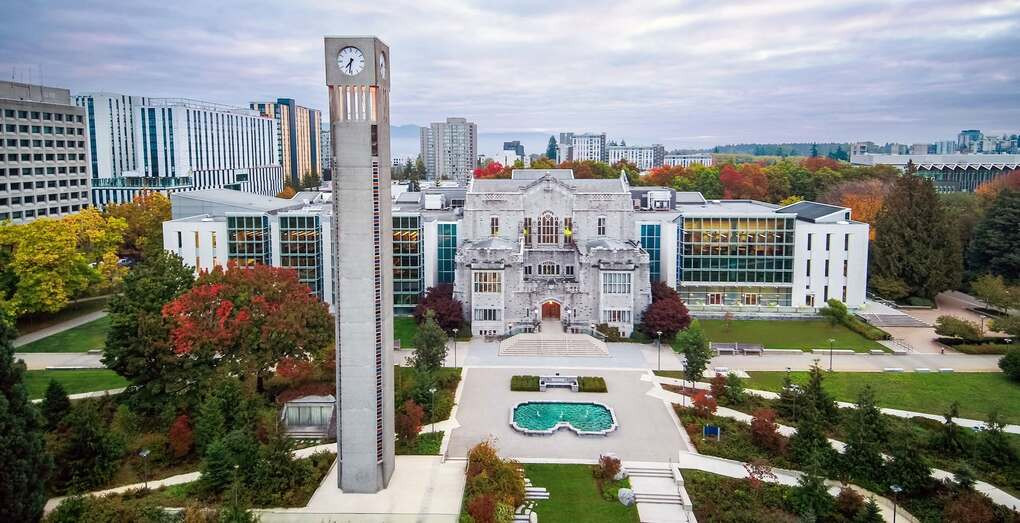 Khuôn viên Đại học British Columbia. Ảnh: Fanpage trường