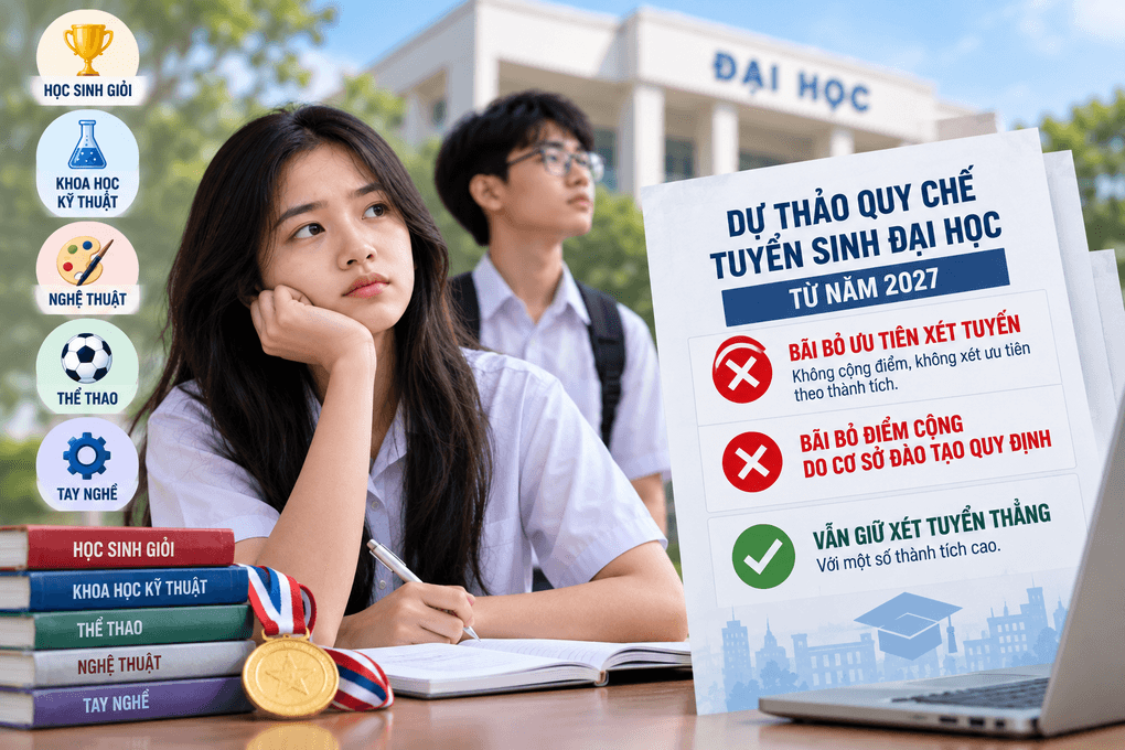 Bỏ ưu tiên xét tuyển, nhiều nhóm học sinh giỏi quốc gia mất quyền lợi - 3