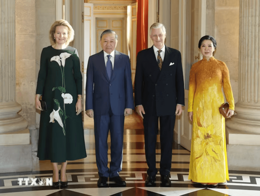 Tổng Bí thư, Chủ tịch nước Tô Lâm hội kiến Nhà vua Vương quốc Bỉ Philippe - 1